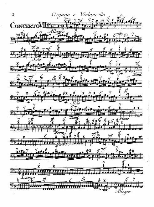 Continuo (Cellos, Basses, Keyboard)