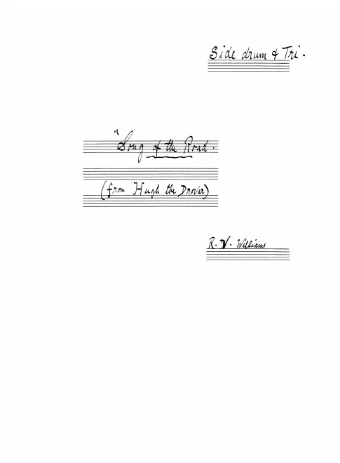 Percussion (Snare Drum/Triangle)