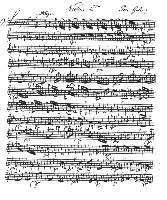 Violins II