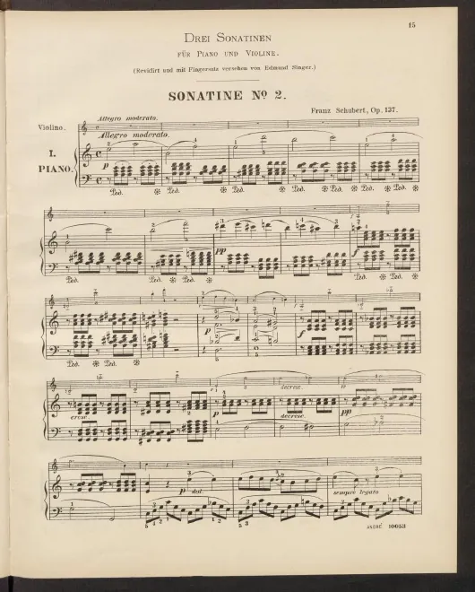 Complete Score and Violin Part