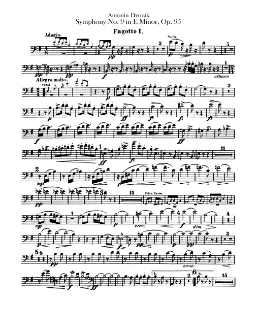 Bassoon 1, 2