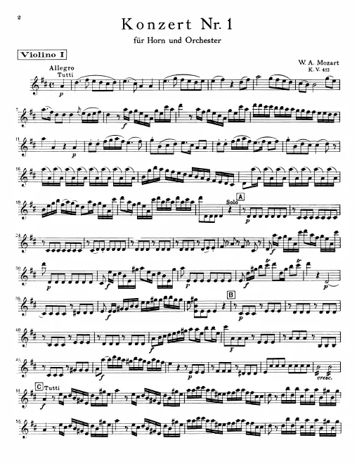 Violins I