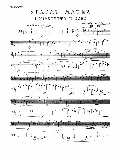Bassoon 1, 2