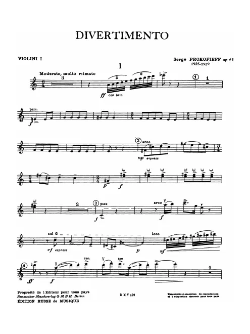 Violins I
