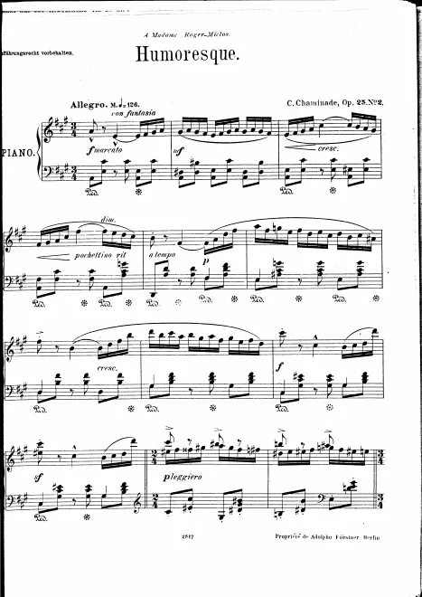 2. Humoresque