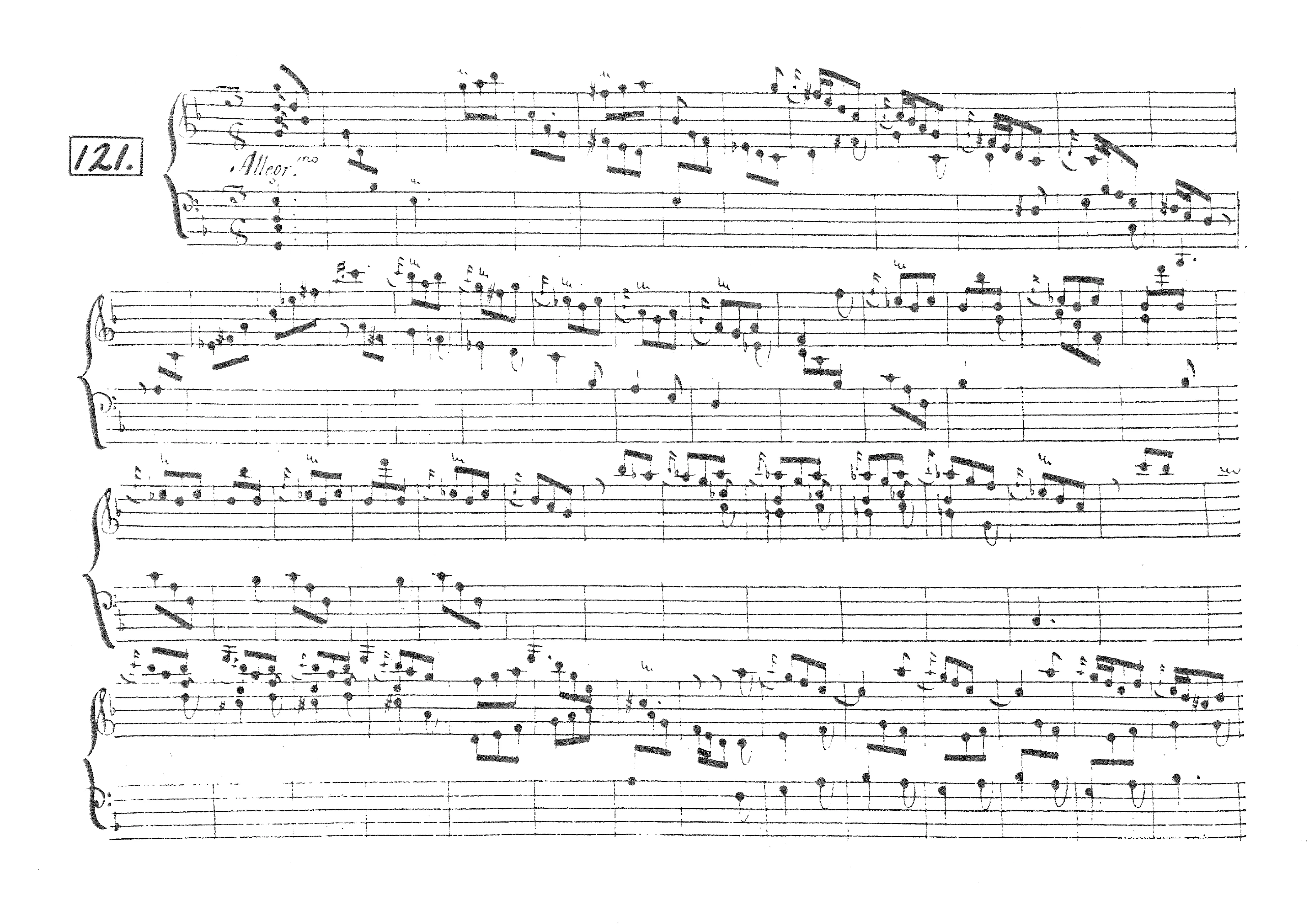 Complete Score (facsimile scan)