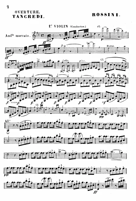 Violins I (conductor)