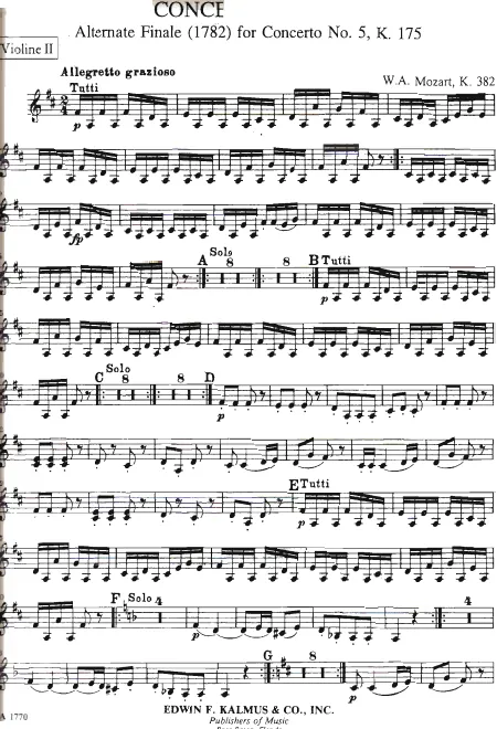 Violins II