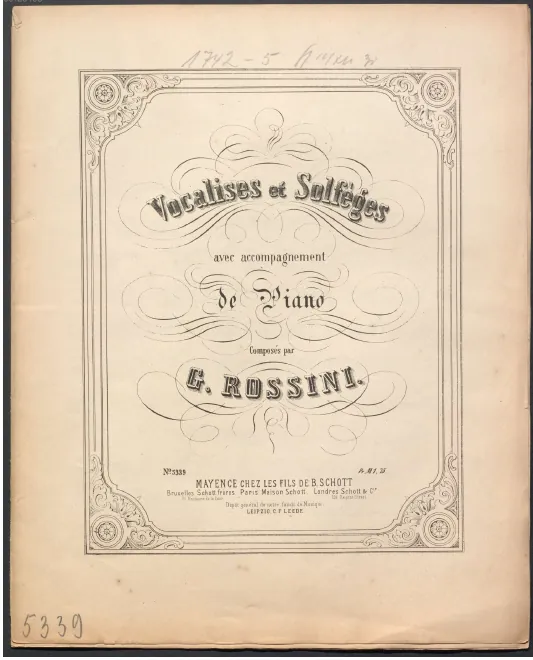 Vocal Score