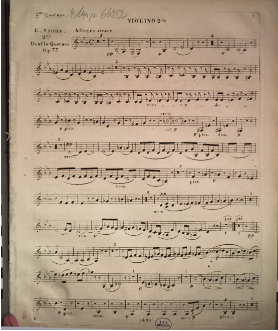 Violin 2 (Quartet 2)