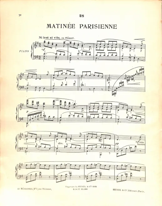 28. Matinée parisienne