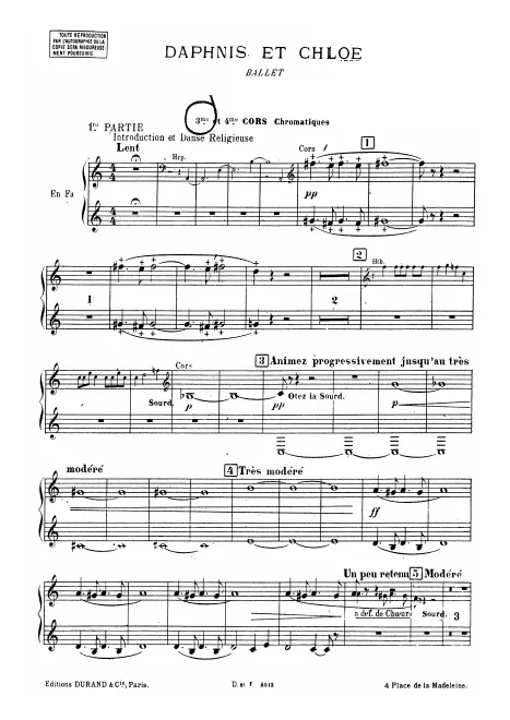 Horn 3/4 (F)