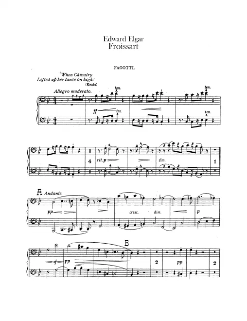 Bassoon 1/2, Contrabassoon (ad lib.)