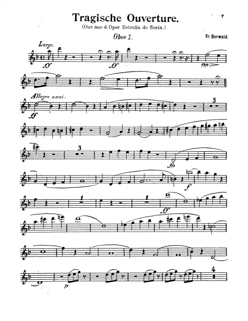 Oboe 1, 2