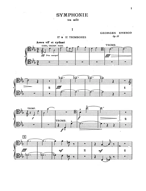 Trombone 1/2, 3, Tuba