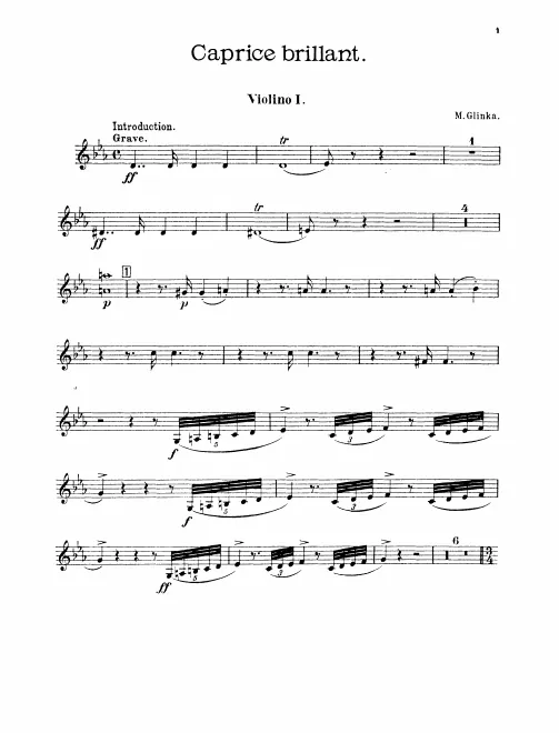 Violins I