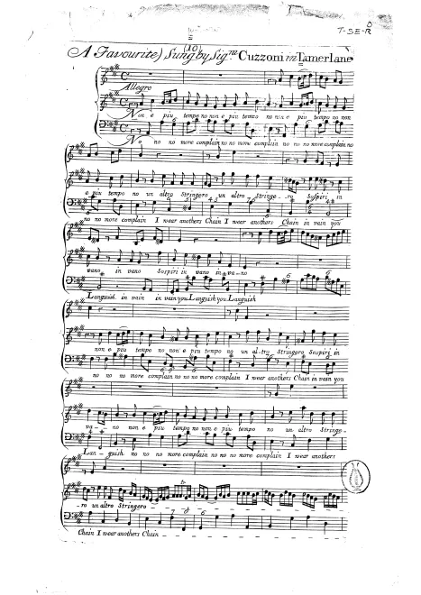 Aria: Non e piu tempo (Act II, Scene 2)