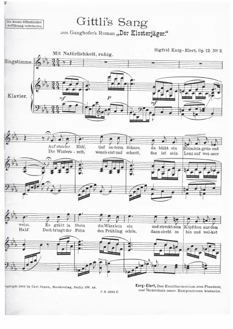 2. Gittli's Sang