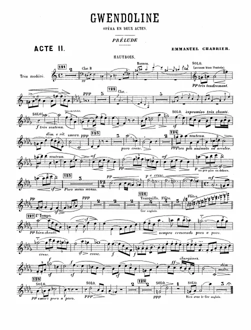 Oboe, English Horn