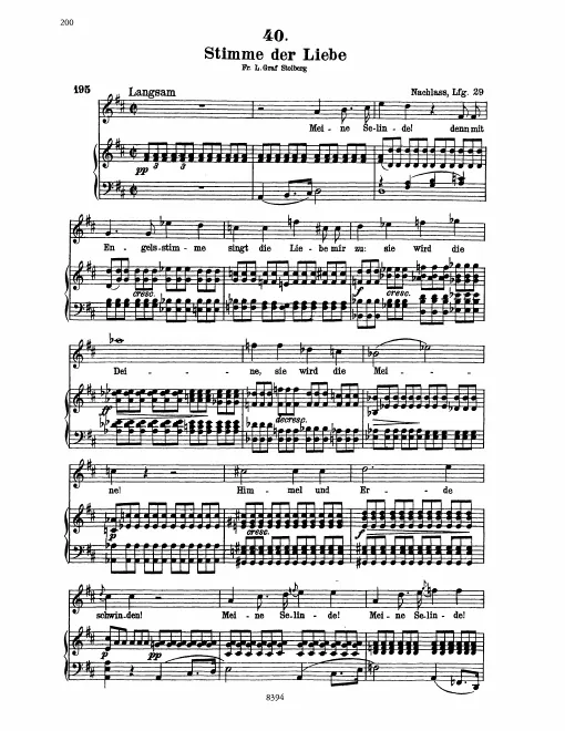 Complete Score (Original / High Voice, )