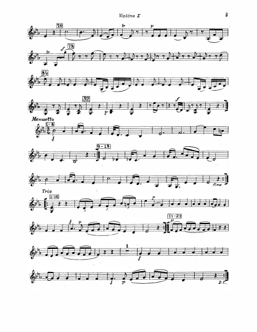 Violins II