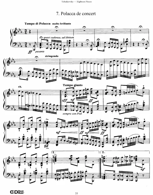 7. Polacca de concert