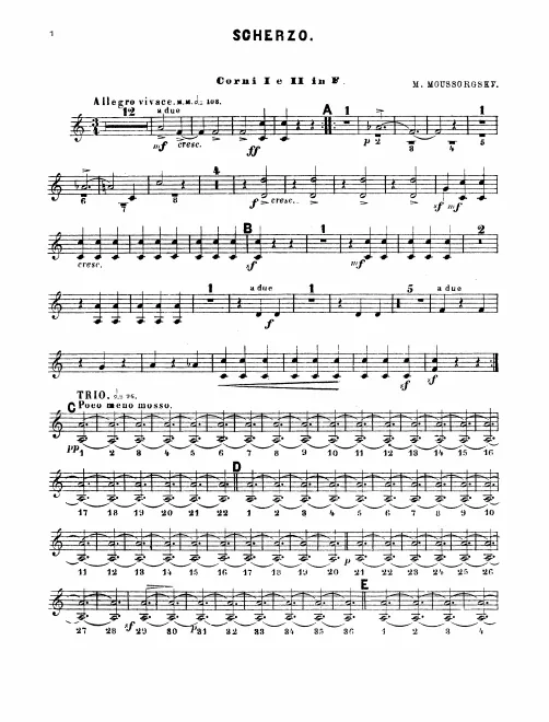Horn 1/2 (F)