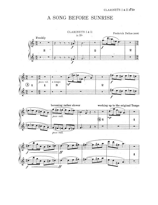Clarinet 1/2 (B)