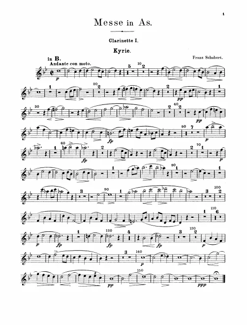 Clarinet 1, 2