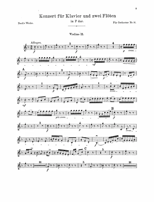 Violins II