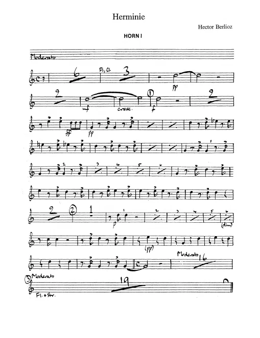 Horn 1, 2, 3, 4