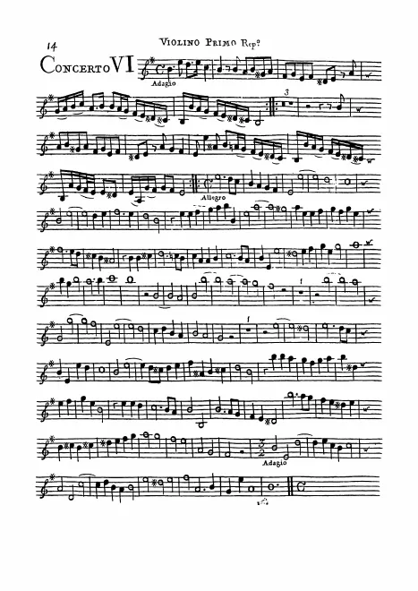 Violin I ripieno