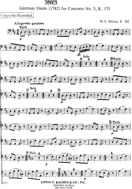 Cellos/Basses