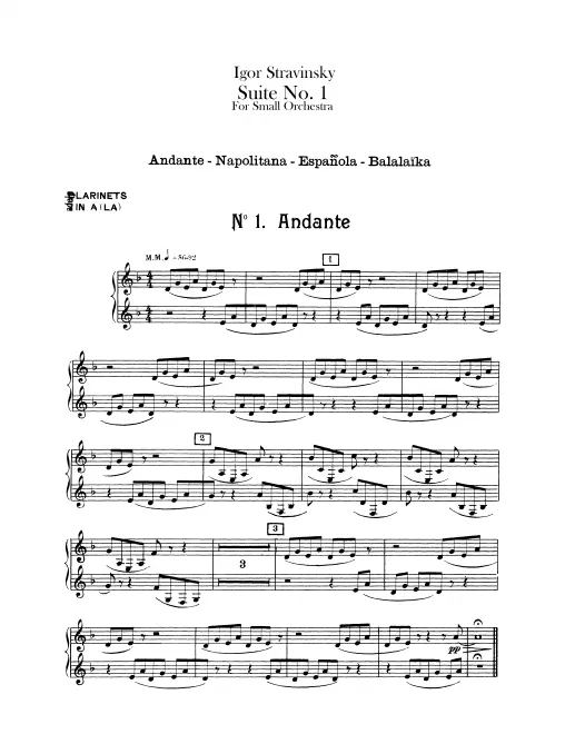 Clarinet 1/2 (A)