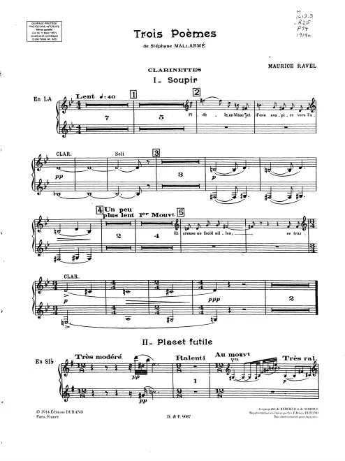 Clarinets 1/2 (in A)