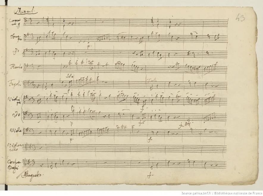 3. Menuetto - Allegretto