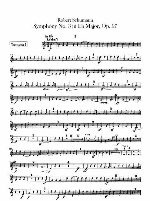 Trumpet 1, 2 (E)