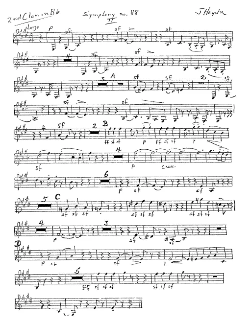 Clarinet 2 (A, ad lib.)*