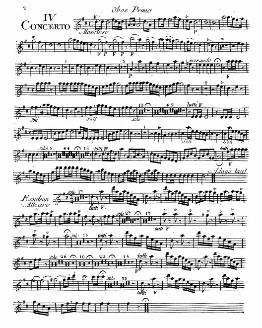 Oboe 1, 2