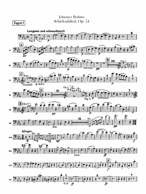 Bassoon 1, 2