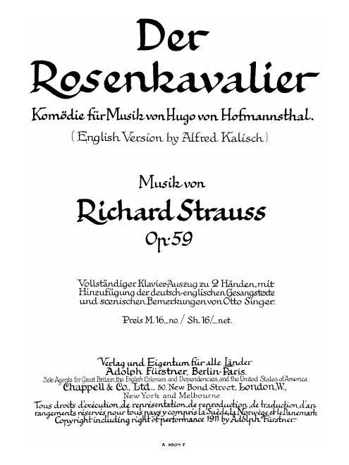 Vocal Score