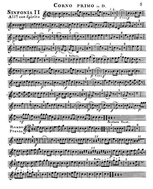 Horn 1, 2 (D)