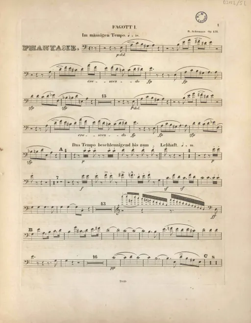 Bassoon 1, 2