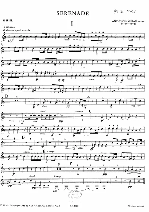 Horn 3 (B basso/D)