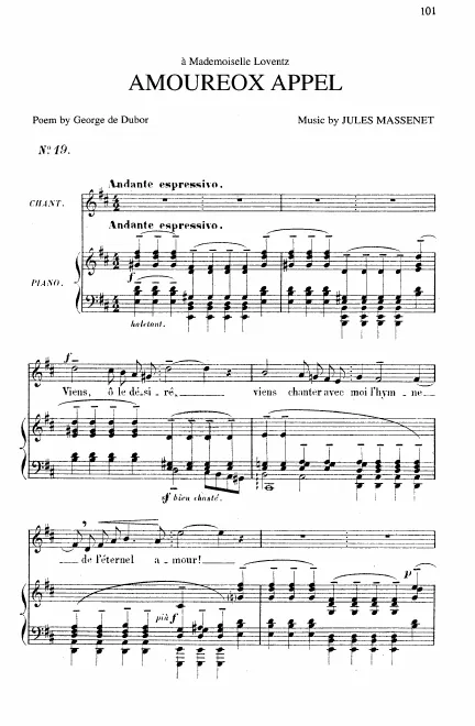 Complete Score (D major: medium voice and piano)