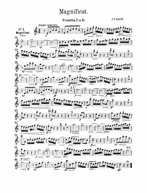 Trumpet 1, 2, 3 (D)