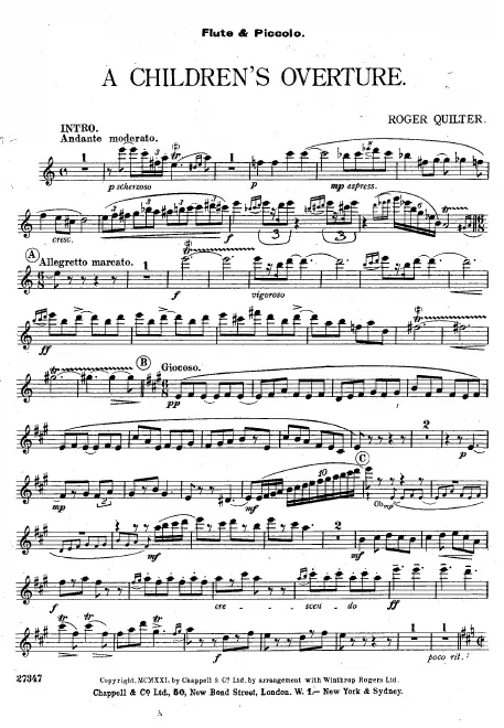 Flute/Piccolo