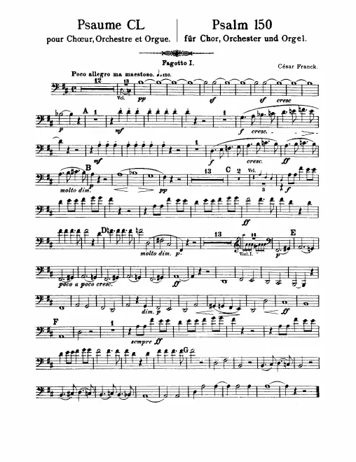 Bassoon 1, 2