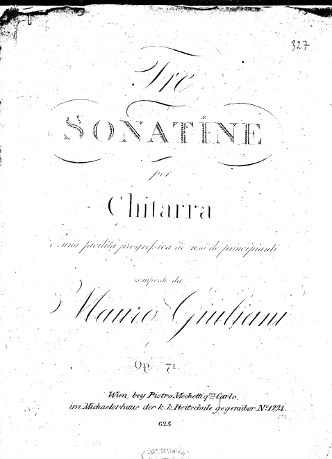 1. Sonatina in C major