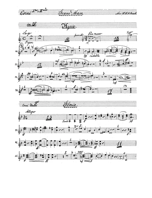Horn 1/2, 3/4 (F)
